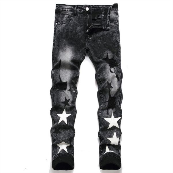 pants man jeans mens designer jeans for mens white black man pant pattern embroidery long straight regular hip hop denim pants letter zipper, Blue
pants man jeans mens designer jeans for mens white black man pant pattern embroidery long straight regular hip hop denim pants letter zipper, Blue