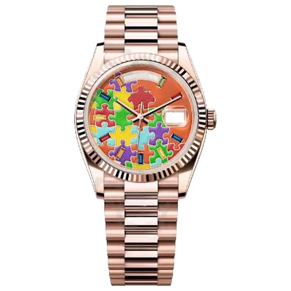leisure trend style roex rose gold watch machinery new 8215 movement sapphire 36mm 41mm 904l full stainless steel waterproof luminous gold m, Slivery;brown
leisure trend style roex rose gold watch machinery new 8215 movement sapphire 36mm 41mm 904l full stainless steel waterproof luminous gold m, Slivery;brown