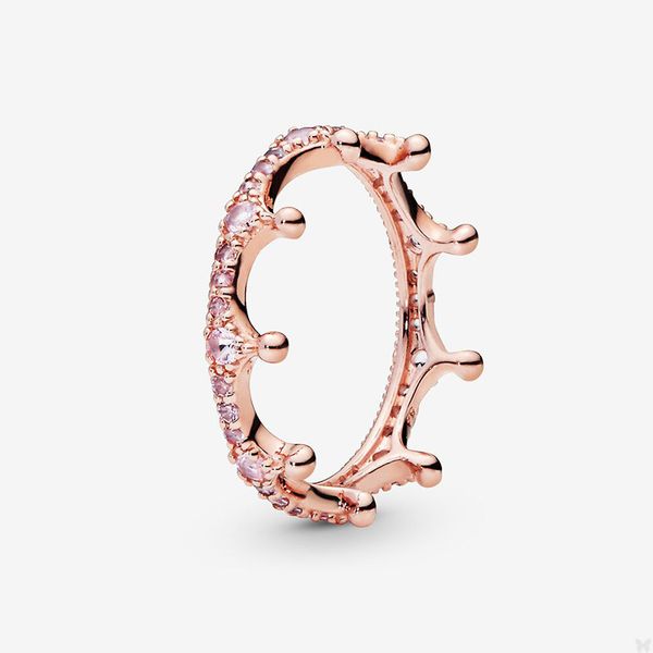 18k rose gold wedding ring for pandora pink sparkling crown rings designer jewelry for women girls crystal diamond stacking ring with origin, Slivery;golden
18k rose gold wedding ring for pandora pink sparkling crown rings designer jewelry for women girls crystal diamond stacking ring with origin, Slivery;golden