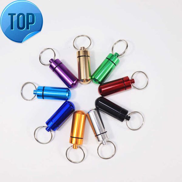 7 colors mini keychains metal bottle pill holder key ring with 4 size self defense keychain screw open waterproof tube container, Slivery;golden
7 colors mini keychains metal bottle pill holder key ring with 4 size self defense keychain screw open waterproof tube container, Slivery;golden