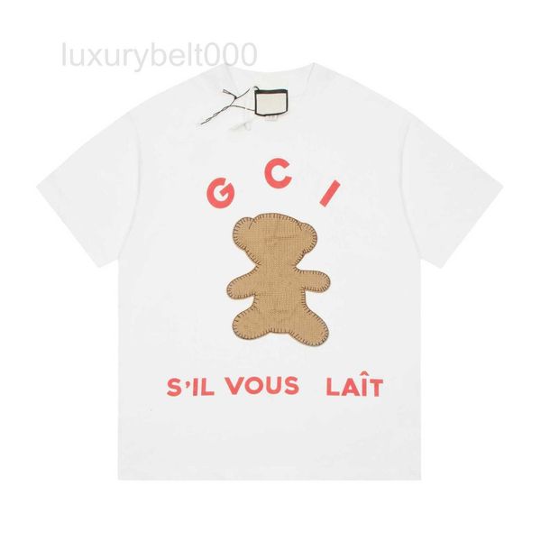 men's t-shirts designer high board 23ss new teddy bear letter printing casual versatile os version and women's t-shirt 2brj, White;black
men's t-shirts designer high board 23ss new teddy bear letter printing casual versatile os version and women's t-shirt 2brj, White;black
