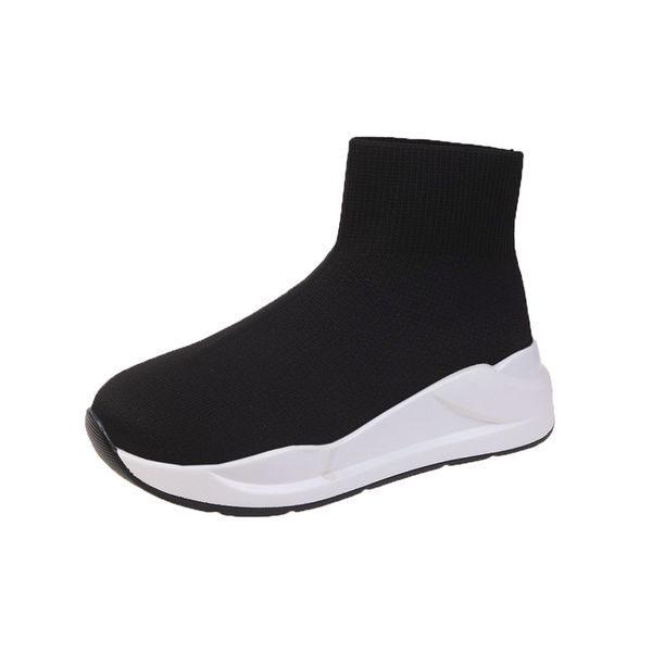 222 new womens platform sports shoes elastic fabric casual shoes womens socks shoes women high sports shoes tennis shoes, Black
222 new womens platform sports shoes elastic fabric casual shoes womens socks shoes women high sports shoes tennis shoes, Black
