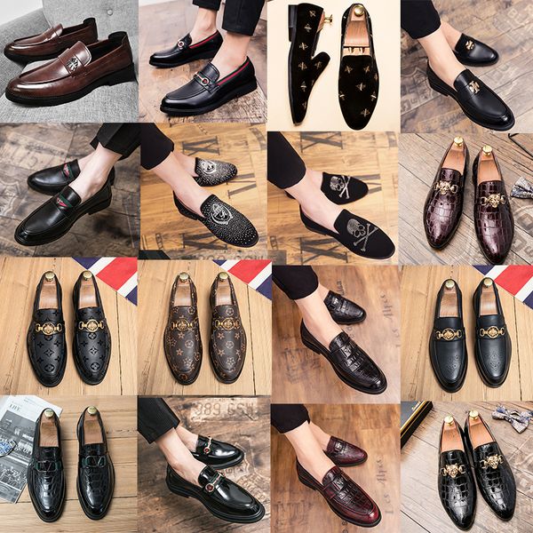 luxury brand designer metal buckle decorative leffer shoes for crocodile print men comfortable casual shoes gentleman formal business leathe, Black
luxury brand designer metal buckle decorative leffer shoes for crocodile print men comfortable casual shoes gentleman formal business leathe, Black