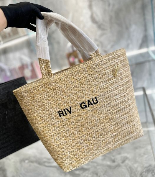 straw beach bag luxury designer women tote bags handbag woven shopping bag for vacation available in 2 colors
straw beach bag luxury designer women tote bags handbag woven shopping bag for vacation available in 2 colors