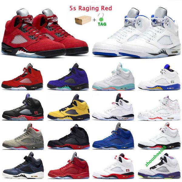 5s raging red mens basketball shoes jumpman 5 hyper royal og black metallic michigan inspire men trainers outdoor sports sneakers with box
5s raging red mens basketball shoes jumpman 5 hyper royal og black metallic michigan inspire men trainers outdoor sports sneakers with box