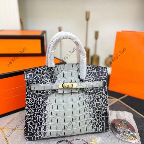7a quality burkin designer bag luxurys handbags crocodile bone pattern real leather gold buckle fashion large capacity graceful bag
7a quality burkin designer bag luxurys handbags crocodile bone pattern real leather gold buckle fashion large capacity graceful bag