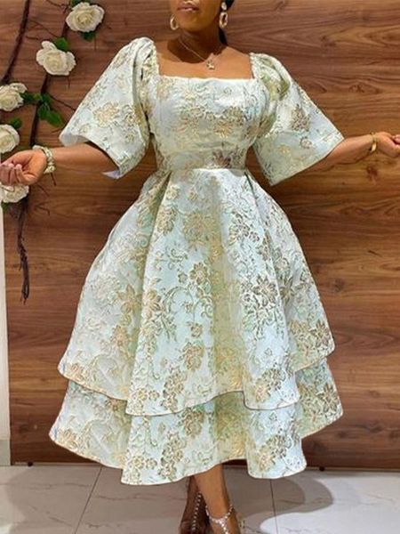 women vintage embroidery dress half sleeve square neck layered puffy dresses celebrity party prom birthday homecoming, Black;gray
women vintage embroidery dress half sleeve square neck layered puffy dresses celebrity party prom birthday homecoming, Black;gray