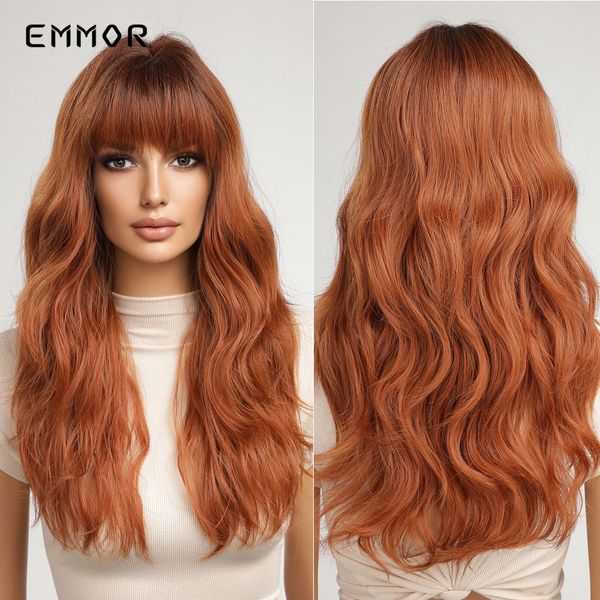 emmor synthetic natural short brown water wave hair wig with bangs for women heat resistant bob wigs daily cosplay party wigsfac, Black
emmor synthetic natural short brown water wave hair wig with bangs for women heat resistant bob wigs daily cosplay party wigsfac, Black