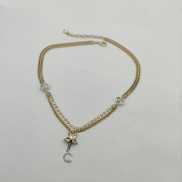 2023 luxury quality charm pendant necklace with diamond in two colors plated have box choker have box stamp ps7085b, Golden
2023 luxury quality charm pendant necklace with diamond in two colors plated have box choker have box stamp ps7085b, Golden