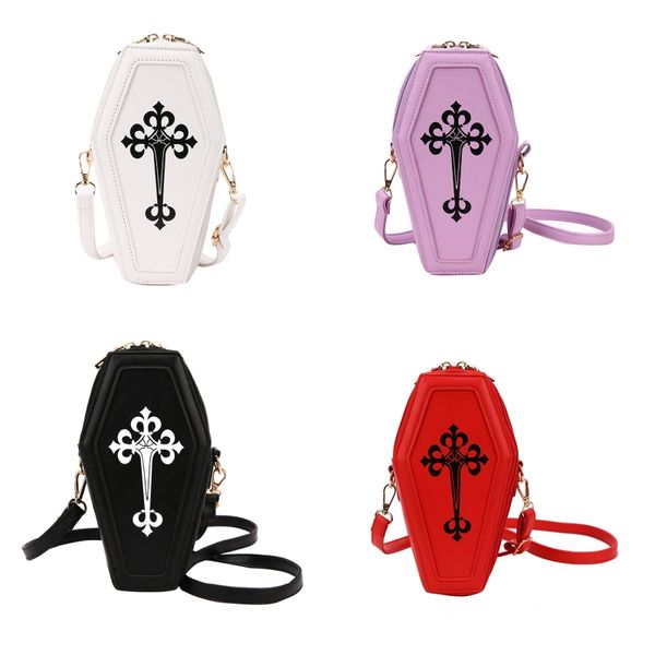 retro gothic shoulder bag halloween handbag cross crossbody bag coffin shape purses for women girls theme party
retro gothic shoulder bag halloween handbag cross crossbody bag coffin shape purses for women girls theme party