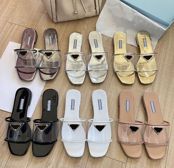 Women transparent flat slippers and sandals triangle PVC film holiday Ladies New Style Women's flip-flops crystal beach slippers 35-42, Black
Women transparent flat slippers and sandals triangle PVC film holiday Ladies New Style Women's flip-flops crystal beach slippers 35-42, Black