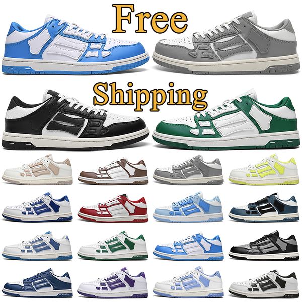 men women designer casual shoes skelet bones runner mens sneakers skel low black green white pink grey lace up outdoor trainers
men women designer casual shoes skelet bones runner mens sneakers skel low black green white pink grey lace up outdoor trainers