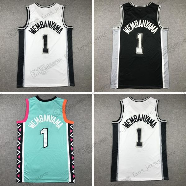 Victor Wembanyama 2023-24 First Draft Basketball jerseys white black Men Women Youth city Stitched S-6XL jersey, As picture
Victor Wembanyama 2023-24 First Draft Basketball jerseys white black Men Women Youth city Stitched S-6XL jersey, As picture