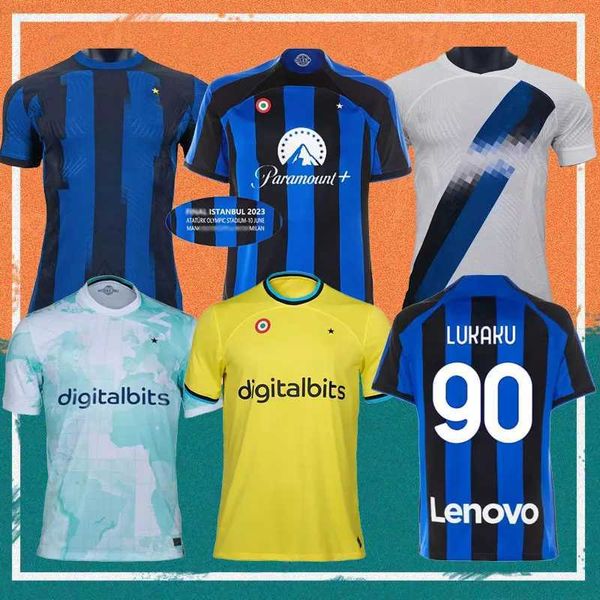 22/23/24 lukaku lautaro eriksen soccer jerseys 2023 barella vidal j.correa alexis inters dzeko third milans gosens skriniar bellanova footba, Black;yellow
22/23/24 lukaku lautaro eriksen soccer jerseys 2023 barella vidal j.correa alexis inters dzeko third milans gosens skriniar bellanova footba, Black;yellow