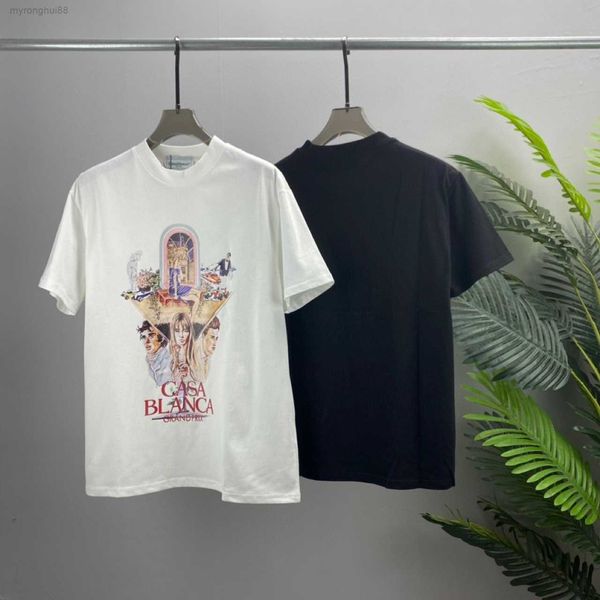 fashion european goods casablanc short sleeved t-shirt with chest letter pattern for and fashionable versatile ms5i, White;black
fashion european goods casablanc short sleeved t-shirt with chest letter pattern for and fashionable versatile ms5i, White;black