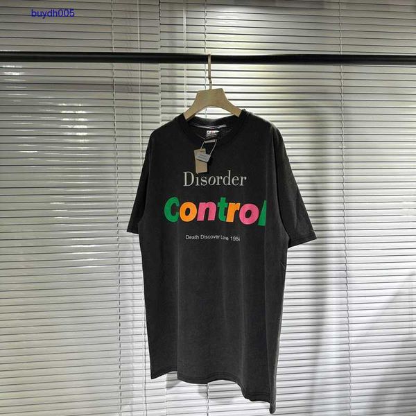 bm6r new style t-shirts for men and women fashion designer s.t michael colorful letter washed old short sleeve summer casual couple brand gx, White;black
bm6r new style t-shirts for men and women fashion designer s.t michael colorful letter washed old short sleeve summer casual couple brand gx, White;black