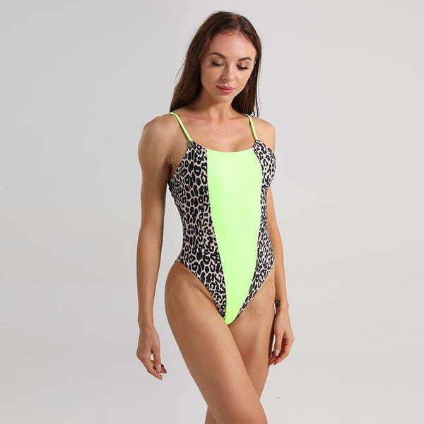 womens one piece bikini leopard stitching shoulder strap swimsuit wholesale, White;black
womens one piece bikini leopard stitching shoulder strap swimsuit wholesale, White;black