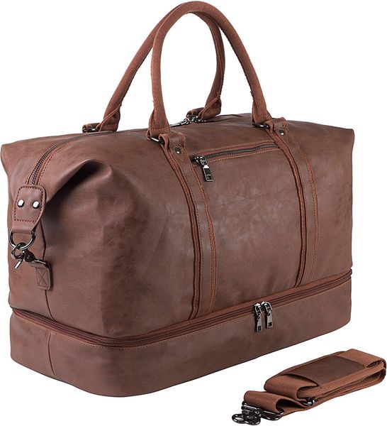 leather travel bag with shoe pouch,weekender overnight bag waterproof leather large carry on bag travel tote duffel bag for men or women
leather travel bag with shoe pouch,weekender overnight bag waterproof leather large carry on bag travel tote duffel bag for men or women