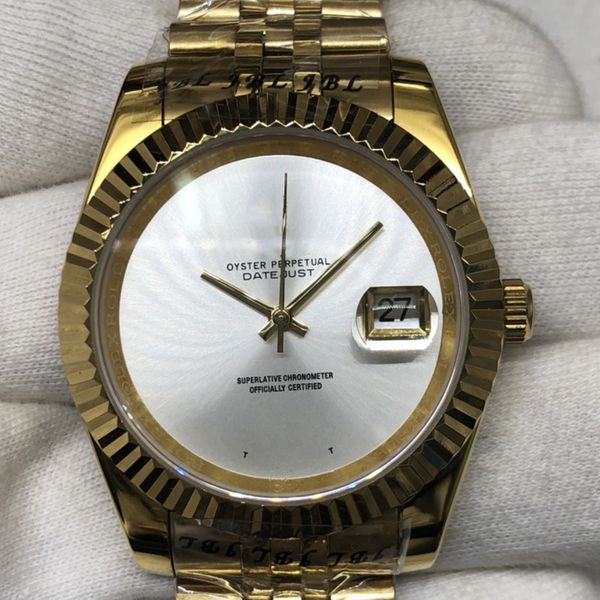 automatic mechanical watch log tooth metal unscaled automatic watch rz2108, Slivery;brown
automatic mechanical watch log tooth metal unscaled automatic watch rz2108, Slivery;brown