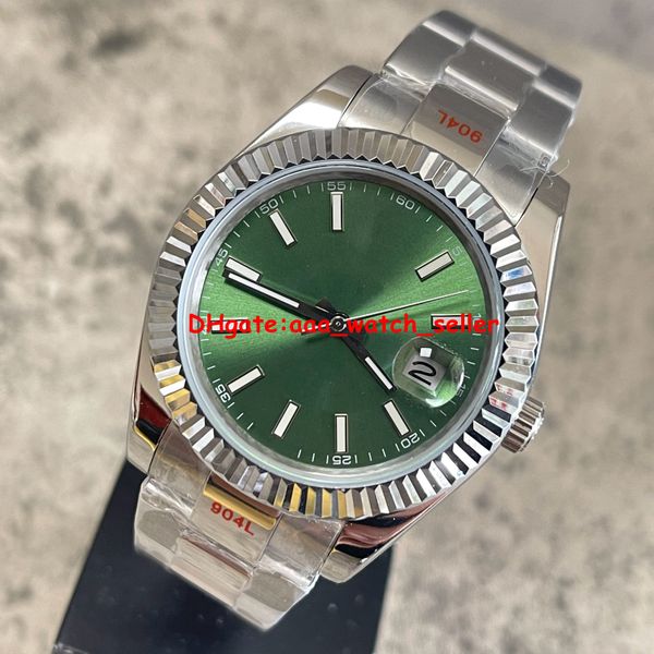 2 styles u1 version luxury mens watches 41mm dj2 126334 fluted bezel mint green dial automatic movement st9 code stainless steel luminous me, Slivery;brown
2 styles u1 version luxury mens watches 41mm dj2 126334 fluted bezel mint green dial automatic movement st9 code stainless steel luminous me, Slivery;brown