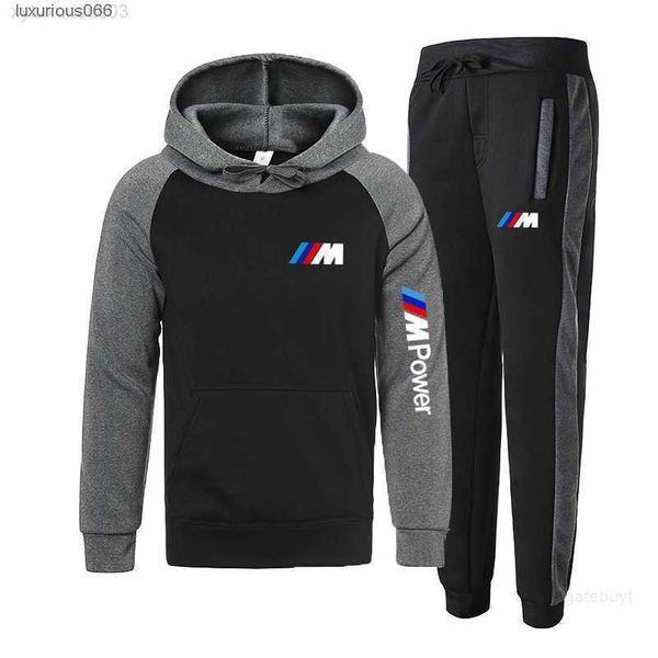 2023 2 pieces sets tracksuit bmw power print hooded sweatshirt pants pullover hoodie sportwear suit casual sports men clothes sweaters, Black
2023 2 pieces sets tracksuit bmw power print hooded sweatshirt pants pullover hoodie sportwear suit casual sports men clothes sweaters, Black