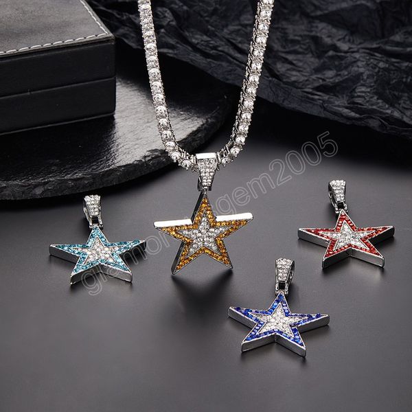 hip hop silver color men pendant necklace micro pave iced out rhinestone star pendant necklace for women charm bijoux femme
hip hop silver color men pendant necklace micro pave iced out rhinestone star pendant necklace for women charm bijoux femme