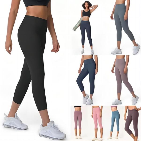 designer yoga shorts womens leggings cropped yoga pants fitness double sided brushed nude skin friendly high waist and hip tight running cap, Black
designer yoga shorts womens leggings cropped yoga pants fitness double sided brushed nude skin friendly high waist and hip tight running cap, Black
