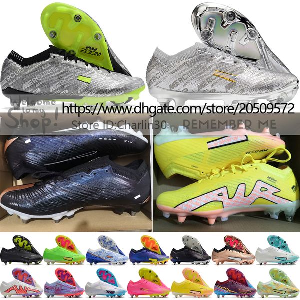 send with bag quality soccer boots zoom mercurial vapores 15 elite sg metal spikes trainers football cleats mens 25th anniversary cr7 mbappe, Black
send with bag quality soccer boots zoom mercurial vapores 15 elite sg metal spikes trainers football cleats mens 25th anniversary cr7 mbappe, Black