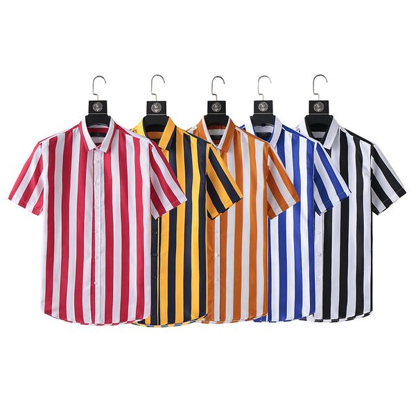 fashion mens polos designer stripes burbereys mens short sleeved t-shirt summer lapel casual beach quick drying multiple colors asian sizes, White;black
fashion mens polos designer stripes burbereys mens short sleeved t-shirt summer lapel casual beach quick drying multiple colors asian sizes, White;black