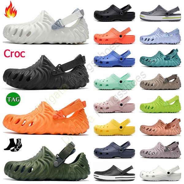 

clog by salehe bembury x crosc slippers sandals designer buckle cucumber black sasquatch stratus charm crocodile beach shoes nursing hospita