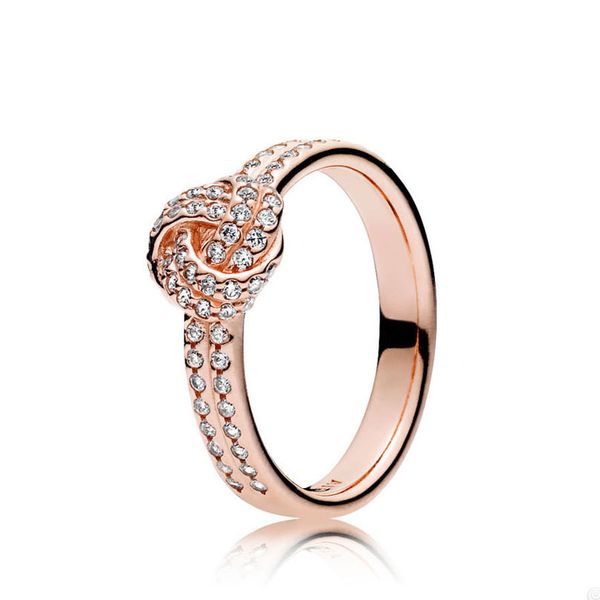luxury rose gold shimmering knot ring for pandora crystal diamond wedding rings designer jewelry for women diamond ring with original box se, Slivery;golden
luxury rose gold shimmering knot ring for pandora crystal diamond wedding rings designer jewelry for women diamond ring with original box se, Slivery;golden