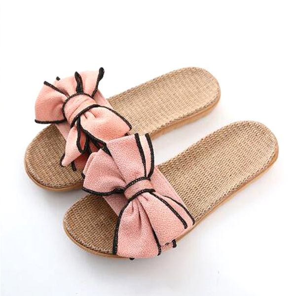 women summer casual slides comfortable white pink flax slippers striped bow linen flip flops platform sandals ladies outdoor shoes, Black
women summer casual slides comfortable white pink flax slippers striped bow linen flip flops platform sandals ladies outdoor shoes, Black