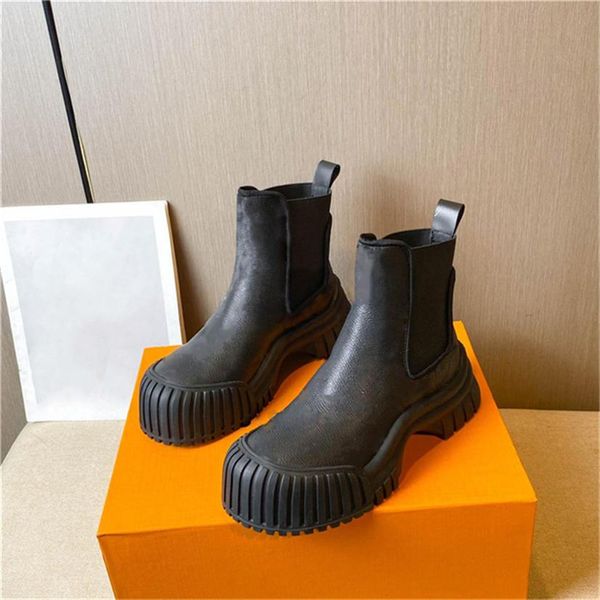 luxury designer ruby flat low ankle boots women laureate platform desert leather winter martin shoes trim zipper rubber sole sneakers size 3, Black
luxury designer ruby flat low ankle boots women laureate platform desert leather winter martin shoes trim zipper rubber sole sneakers size 3, Black