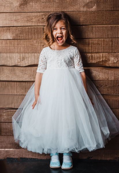 lace flower girl dress tutu white tulle ballgown first communion gown little kid infant toddler christening baptism junior bridesmaid weddin, White;blue
lace flower girl dress tutu white tulle ballgown first communion gown little kid infant toddler christening baptism junior bridesmaid weddin, White;blue