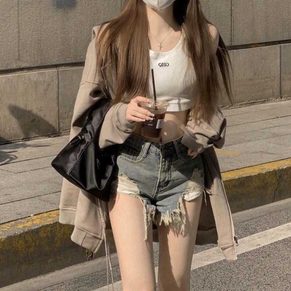 summer women designer vest fashion embroidered slim tank womens inner outer wear camisole big u-neck sleeveless t-shirt, White
summer women designer vest fashion embroidered slim tank womens inner outer wear camisole big u-neck sleeveless t-shirt, White