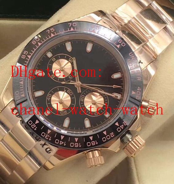 white men's watch no chronograph 116508 ceramic bezel 18k rose gold 40mm asia 2813 movement automatic menswrist watches, Slivery;brown
white men's watch no chronograph 116508 ceramic bezel 18k rose gold 40mm asia 2813 movement automatic menswrist watches, Slivery;brown