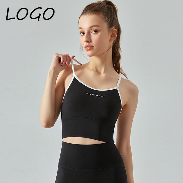 yoga outfits al cross back sports bra underwear color contrast halter thin nude yoga vest
yoga outfits al cross back sports bra underwear color contrast halter thin nude yoga vest