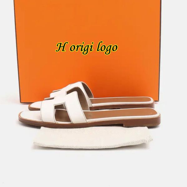 women designer slipper slide sandals summer classics h letter brand beach casual sandals size 35-42 with dust bag, Black
women designer slipper slide sandals summer classics h letter brand beach casual sandals size 35-42 with dust bag, Black