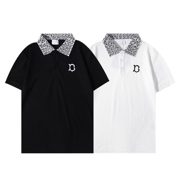 3 designer polo men's t-shirts fashion embroidered designers tshirt v neck cotton high street men casual t shirt luxury casual couple c, White;black
3 designer polo men's t-shirts fashion embroidered designers tshirt v neck cotton high street men casual t shirt luxury casual couple c, White;black