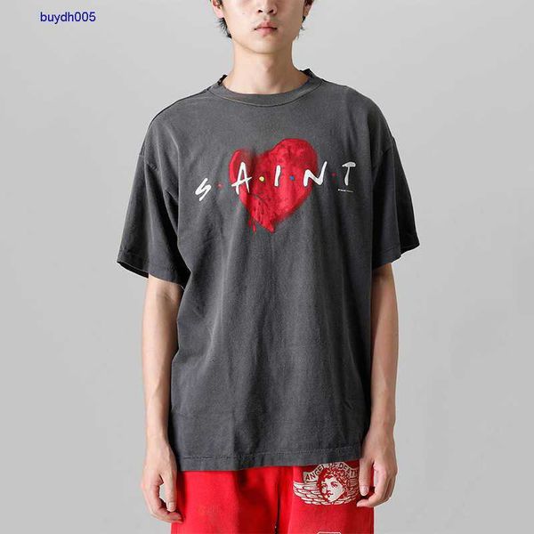 w6gx new style t-shirts for men and women fashion designer s.t michael american trendy broken heart print high street vintage loose short sl, White;black
w6gx new style t-shirts for men and women fashion designer s.t michael american trendy broken heart print high street vintage loose short sl, White;black