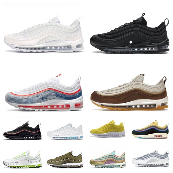 mens tracksuits designer mschf x inri jesus 97 running shoes max 97s sean wotherspoon triple white black silver bullet pine green bred volt, Gray
mens tracksuits designer mschf x inri jesus 97 running shoes max 97s sean wotherspoon triple white black silver bullet pine green bred volt, Gray