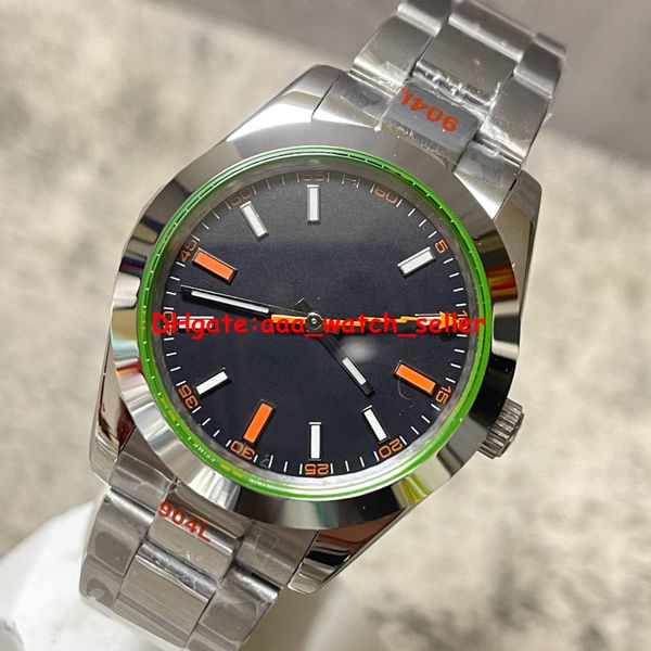 2 style u1 version luxury mens designer watches 40mm 116400 116400gv smooth bezel automatic movement green glass stainless steel luminous me, Slivery;brown
2 style u1 version luxury mens designer watches 40mm 116400 116400gv smooth bezel automatic movement green glass stainless steel luminous me, Slivery;brown