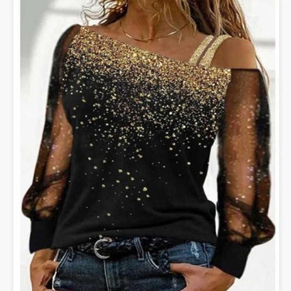2023 temperament commuting printing loose solid color flat neck gauze net long-sleeved female, White
2023 temperament commuting printing loose solid color flat neck gauze net long-sleeved female, White