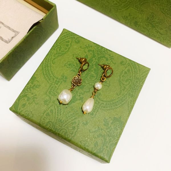 classic women's earrings jewelry designer fashion earrings women's pendant elegant simple style women's wedding party valenti, Golden;silver