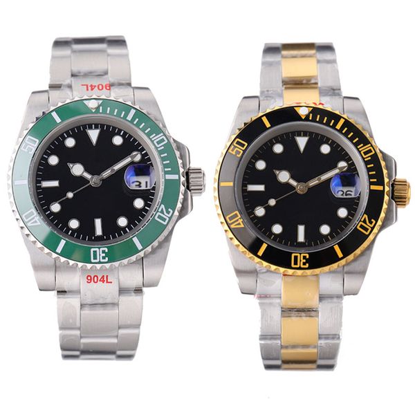 automatic mechanical mens ceramic watch 40mm 904 stainless steel folding clasp waterproof swimming watch sapphire luminous men's watche, Slivery;brown
automatic mechanical mens ceramic watch 40mm 904 stainless steel folding clasp waterproof swimming watch sapphire luminous men's watche, Slivery;brown