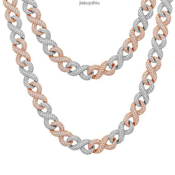 rapper boy's hip hop jewelry 16mm 2 tones gold plated brass rope iced out cuban link chain necklace, Silver
rapper boy's hip hop jewelry 16mm 2 tones gold plated brass rope iced out cuban link chain necklace, Silver