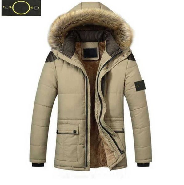 plus size coat men's brand stone island jacket designer down winter thickening outdoor windproof warm large fur collar long jacket, Black;brown
plus size coat men's brand stone island jacket designer down winter thickening outdoor windproof warm large fur collar long jacket, Black;brown