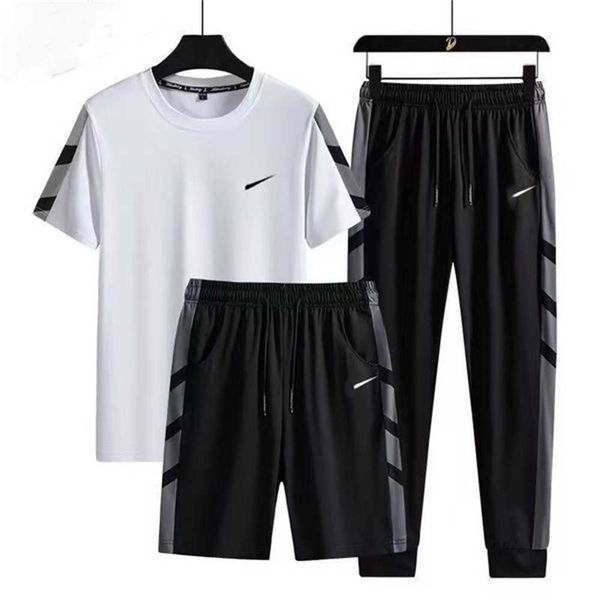 mens tracksuits suit designer short sleeve shorts and trousers two-piece/three-piece set optional speed dry ice real silk crewneck sportswea, Gray
mens tracksuits suit designer short sleeve shorts and trousers two-piece/three-piece set optional speed dry ice real silk crewneck sportswea, Gray