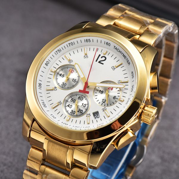 2023 aaa men's quartz watch stainless steel strap watch full function running second racing time function, fashion trend men's aaa, Slivery;brown
2023 aaa men's quartz watch stainless steel strap watch full function running second racing time function, fashion trend men's aaa, Slivery;brown
