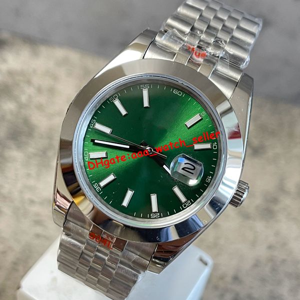 real u1 version luxury mens watches 41mm dj2 126300 smooth bezel mint green dial automatic movement st9 code 2 end links jubilee bracelet me, Slivery;brown
real u1 version luxury mens watches 41mm dj2 126300 smooth bezel mint green dial automatic movement st9 code 2 end links jubilee bracelet me, Slivery;brown